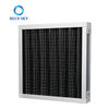HVAC 체계를 위한 G3 G4 1 차적인 효율성 알루미늄 구조 공기조화 공기 정화 장치