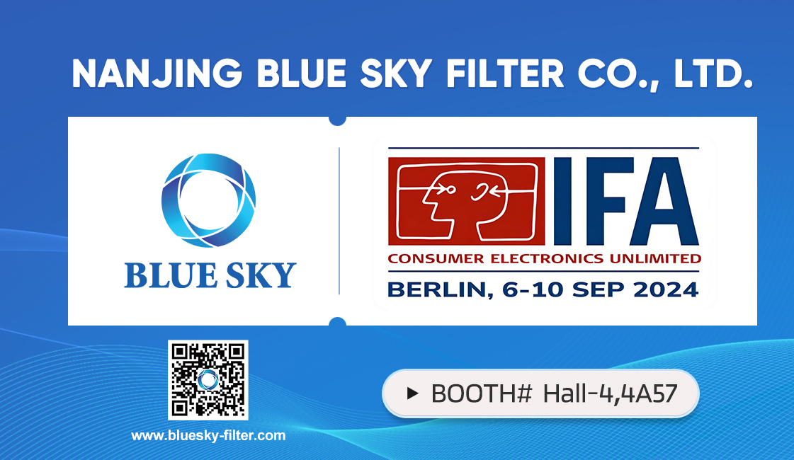 Nanjing Blue Sky Filter가 IFA 2024에 전시됩니다!