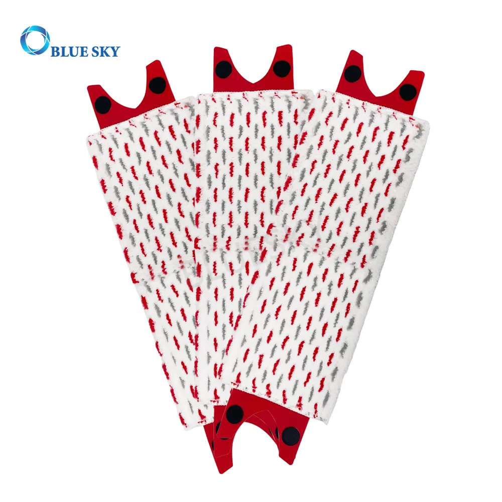 O-Cedar Vileda Ultramax Mops 액세서리 마이크로 화이버 걸레 패드 용 세척 가능 청소용 걸레 패드 교체