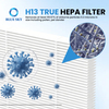 KNKA APH4000 공기청정기와 호환되는 2-in-1 HEPA 활성탄 필터 교체