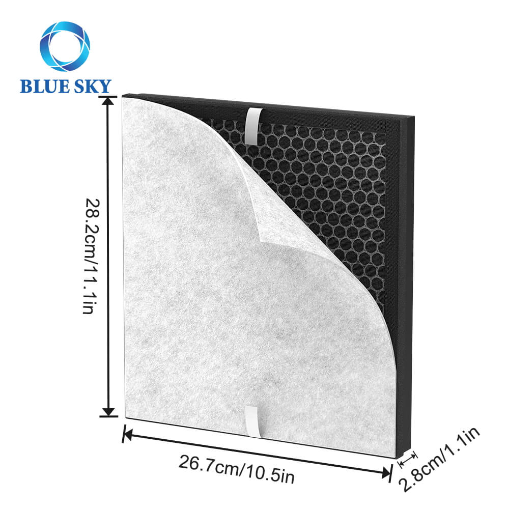 MOOKA 공기청정기용 활성탄 PR1 HEPA 교체 필터 - 고효율 공기 여과 솔루션
