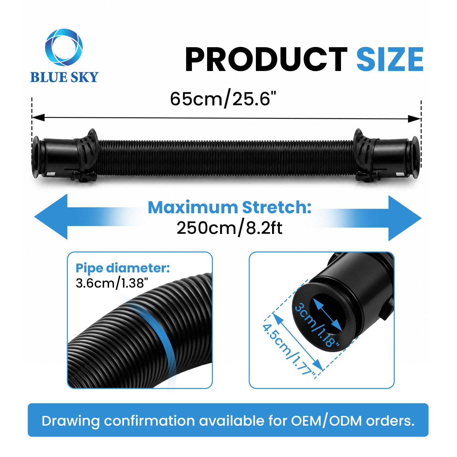  105FP900 상어와 호환되는 교체용 진공 호스 DuoClean 리프트 어웨이 LA455 LA700 UV900 UV950 