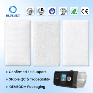 ResMeds Air10 및 S9와 호환되는 CPAP 기계 저자극성 공기 필터