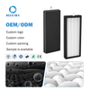 VEVA 8000 엘리트 프로 에어링기 용 OEM HEPA 필터 카트리지 | H13 True Hepa 교체 | 99.97% 먼지 꽃가루 PM2.5 제거