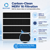 MERV 16 HVAC 주름형 공기 필터 20x25x5 Lennox X6675 HCC20-28 퍼니스 시스템과 호환 가능