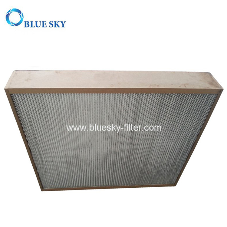 920X770X150mm 나무 프레임 HVAC H13 HEPA 공기 필터